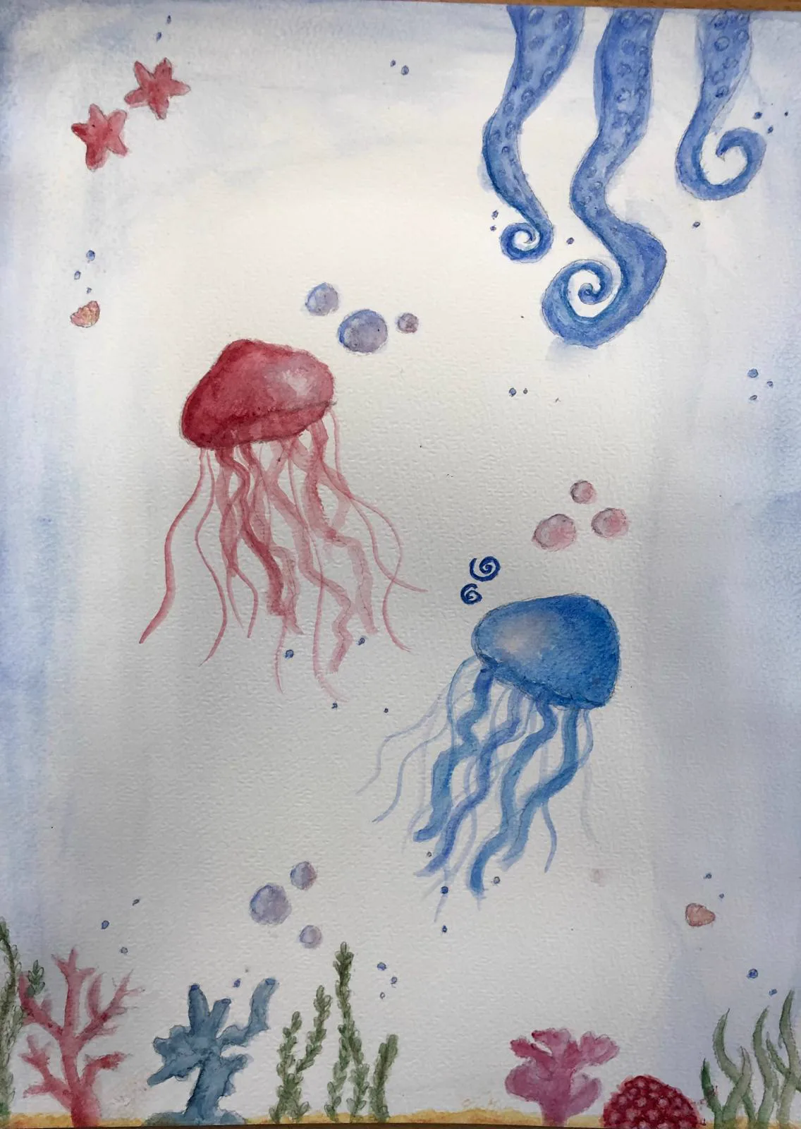 Aquarell von Laura Buchholz, 14 Jahre