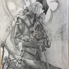 Alessia Schröder 16 Jahre Zeichnung Videospiel Charakter- Lady Maria aus Bloodborne.jpeg
