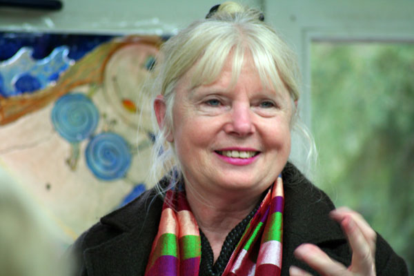 Helga Knoche-Harries in der Kunstschule