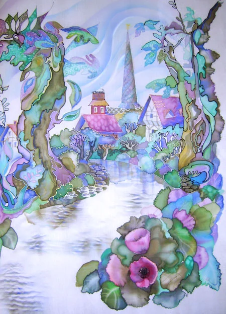 Das Kunstwerk Zarte Farben von Lilia Gavrilenko